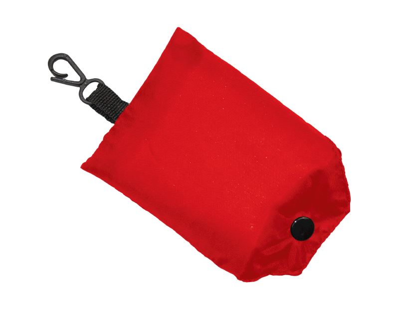 Fold Away SHOPPING BAGS 5 Colours With Pouch and Clip Easy Storage - Picture 6 of 6
