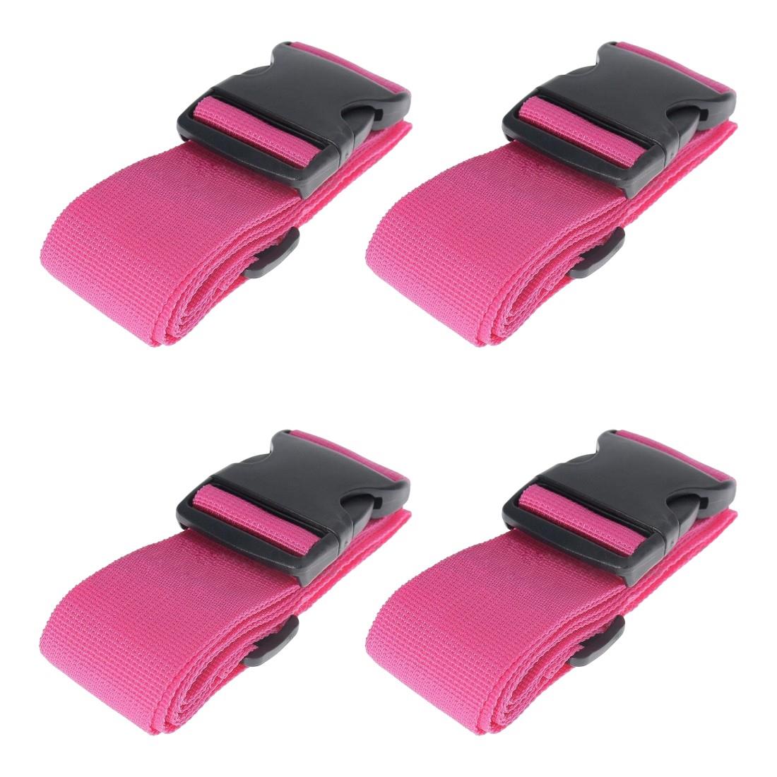 4pcs Adjustable Luggage Straps Safety Suitcase Travel Baggage Belt - Picture 14 of 17