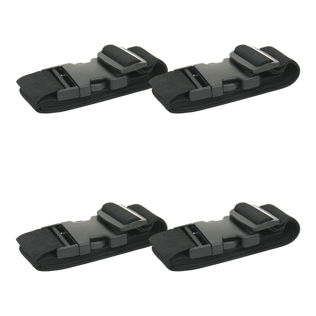 4pcs Adjustable Luggage Straps Safety Suitcase Travel Baggage Belt - Picture 2 of 17