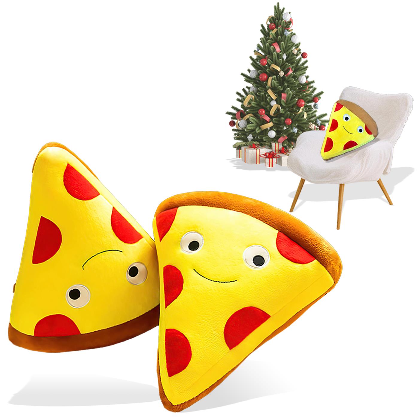 Plush Pizza Slices for Kids Soft Stuffed Toys Perfect Gift for Kids X-Mas - Picture 14 of 36
