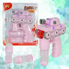 Kids Battery Operated Motorcycle Bubble Gun Shooter with 2 solutions Playset Toy - Picture 21 of 24