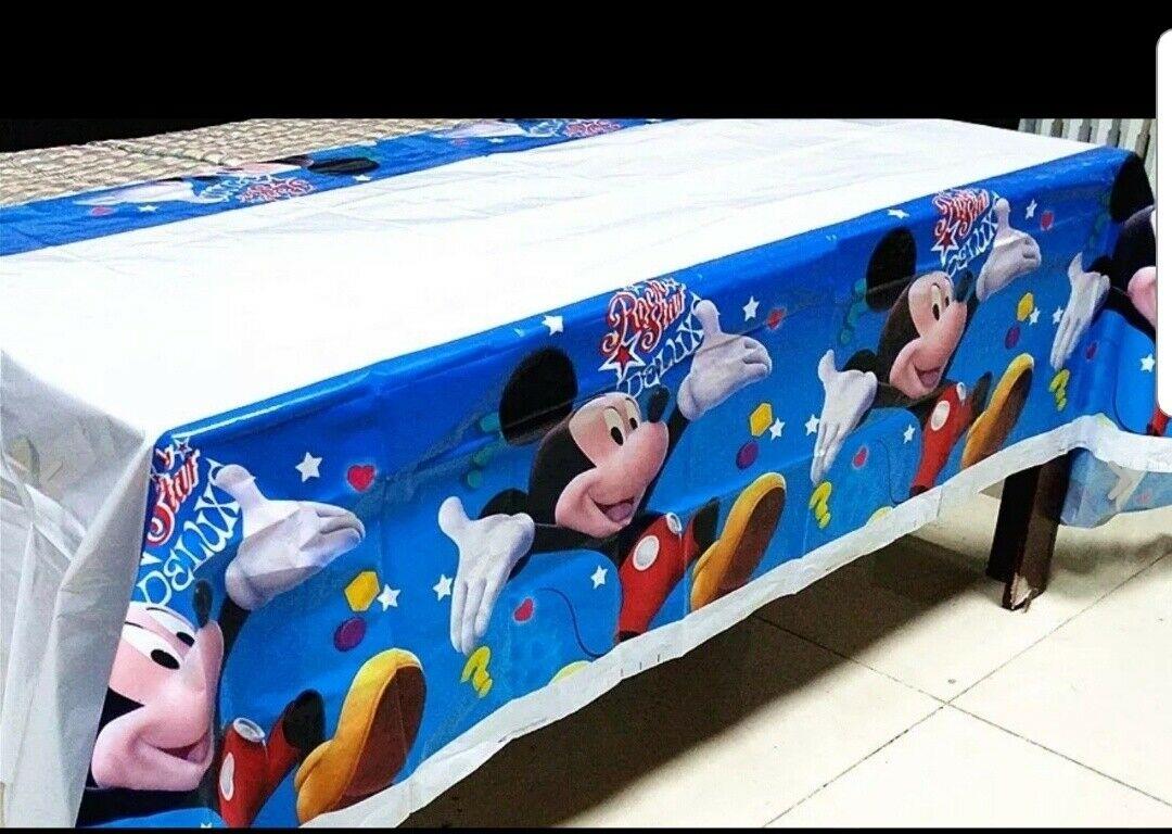 Peppa Pig Kids Table Cover Cloth Tableware Party Supplies plastic 108CM X180CM