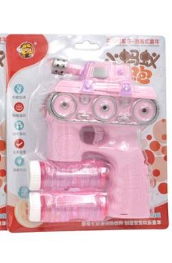 Kids Battery Operated Motorcycle Bubble Gun Shooter with 2 solutions Playset Toy - Picture 22 of 24