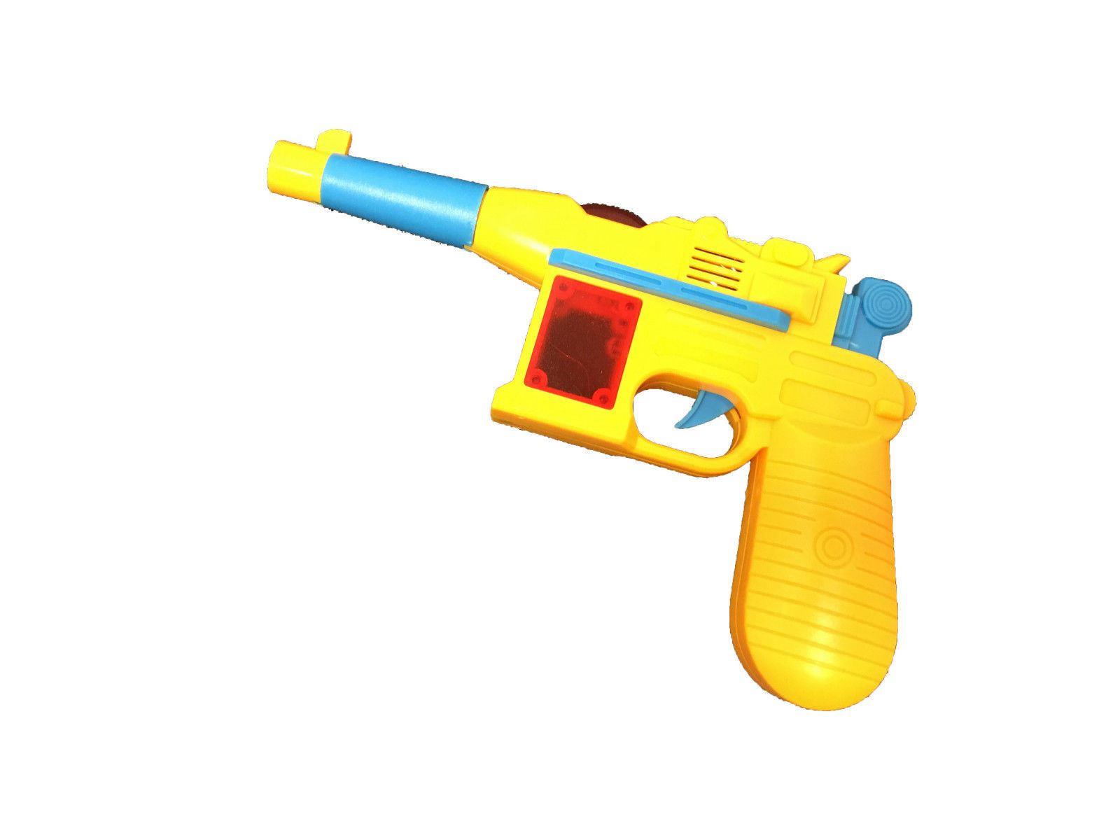 2Pcs Kids Toy Pistol Plastic Police Gun Fun Games with Sound and Light