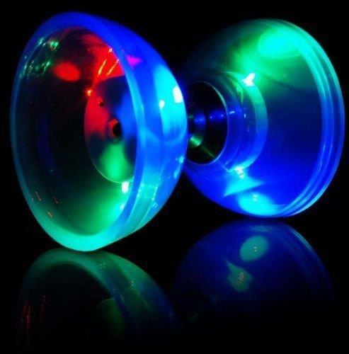 Diabolo Set Bearing Wooden Sticks Diablo Toy with Light - Picture 23 of 28