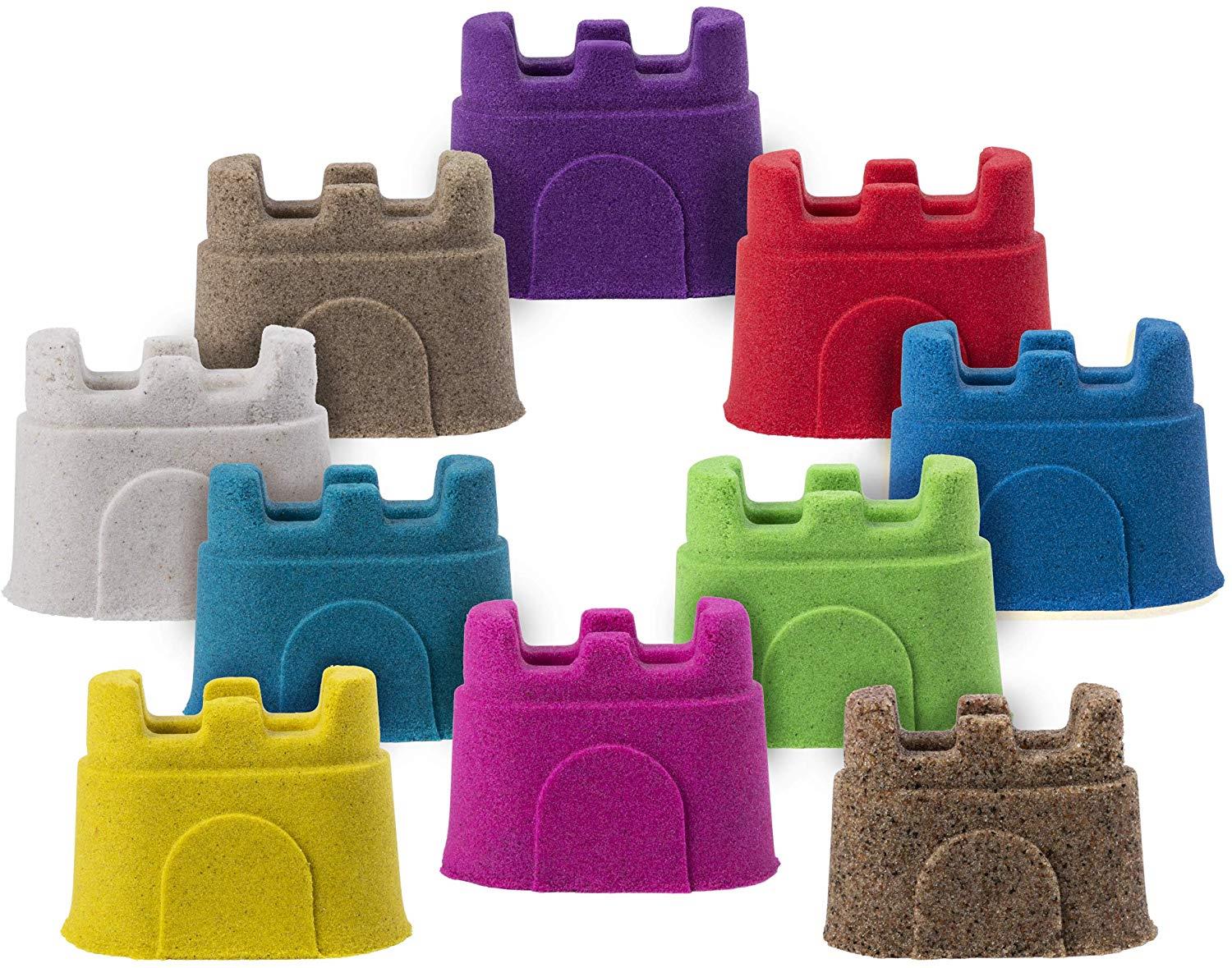 Sand Castle Containers 10Colour Pack 6052995 XMAS GIFT eBay