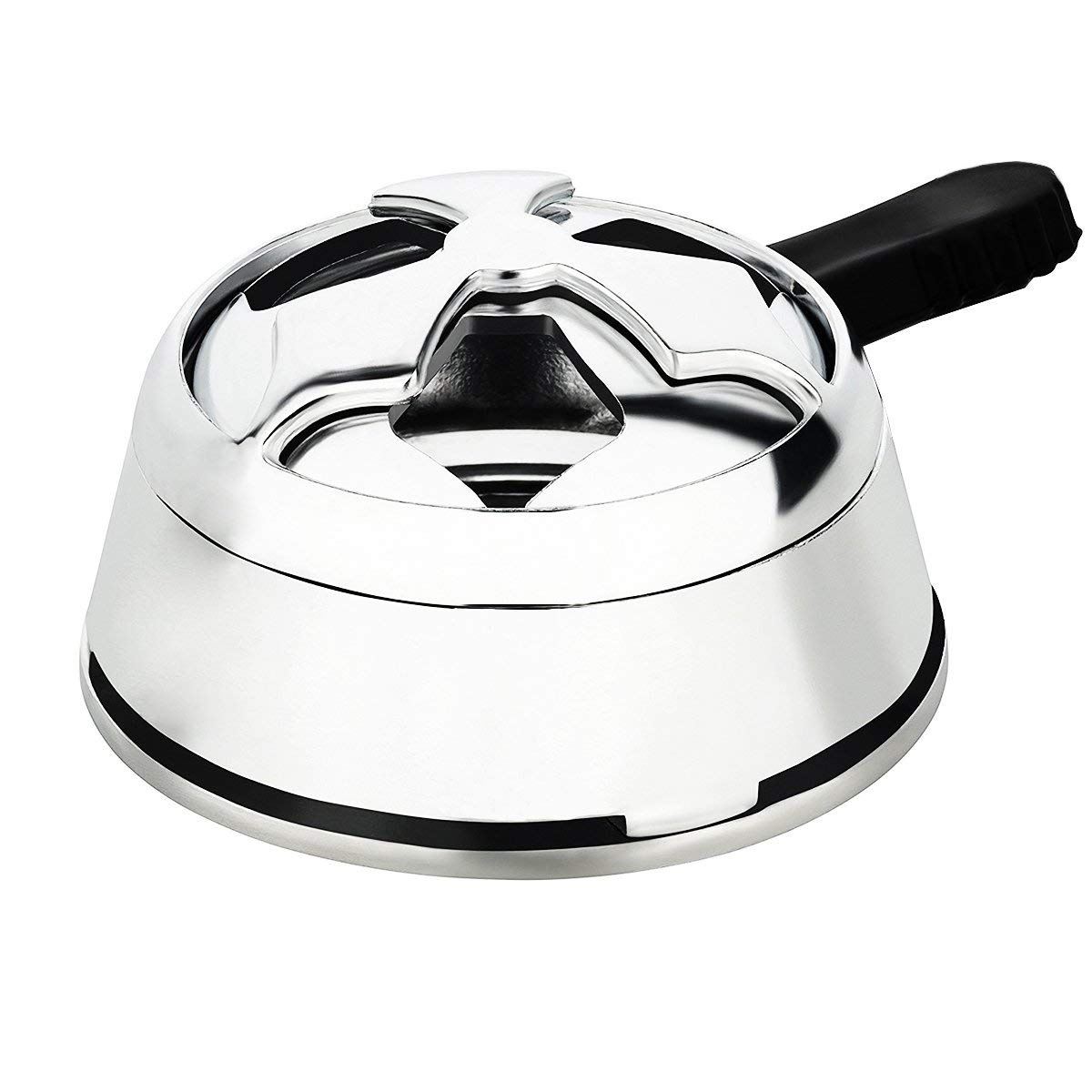 Shisha Bowl Silver Hookah Heat Management Coal System Charcoal Holder