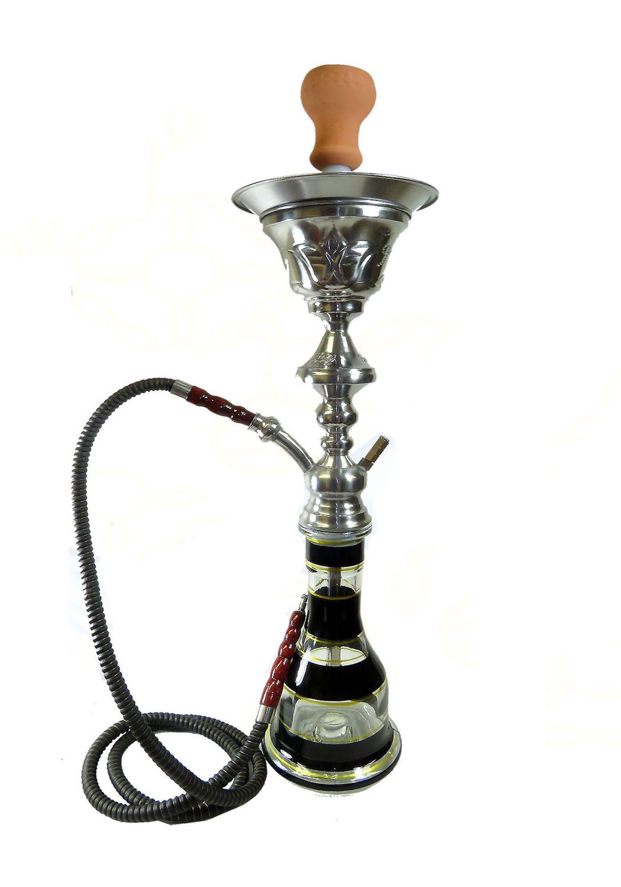 KHALIL MAMOON CAFE STYLE SHISHA EGYPTIAN HOOKAH WITH ICE CHAMBER 30