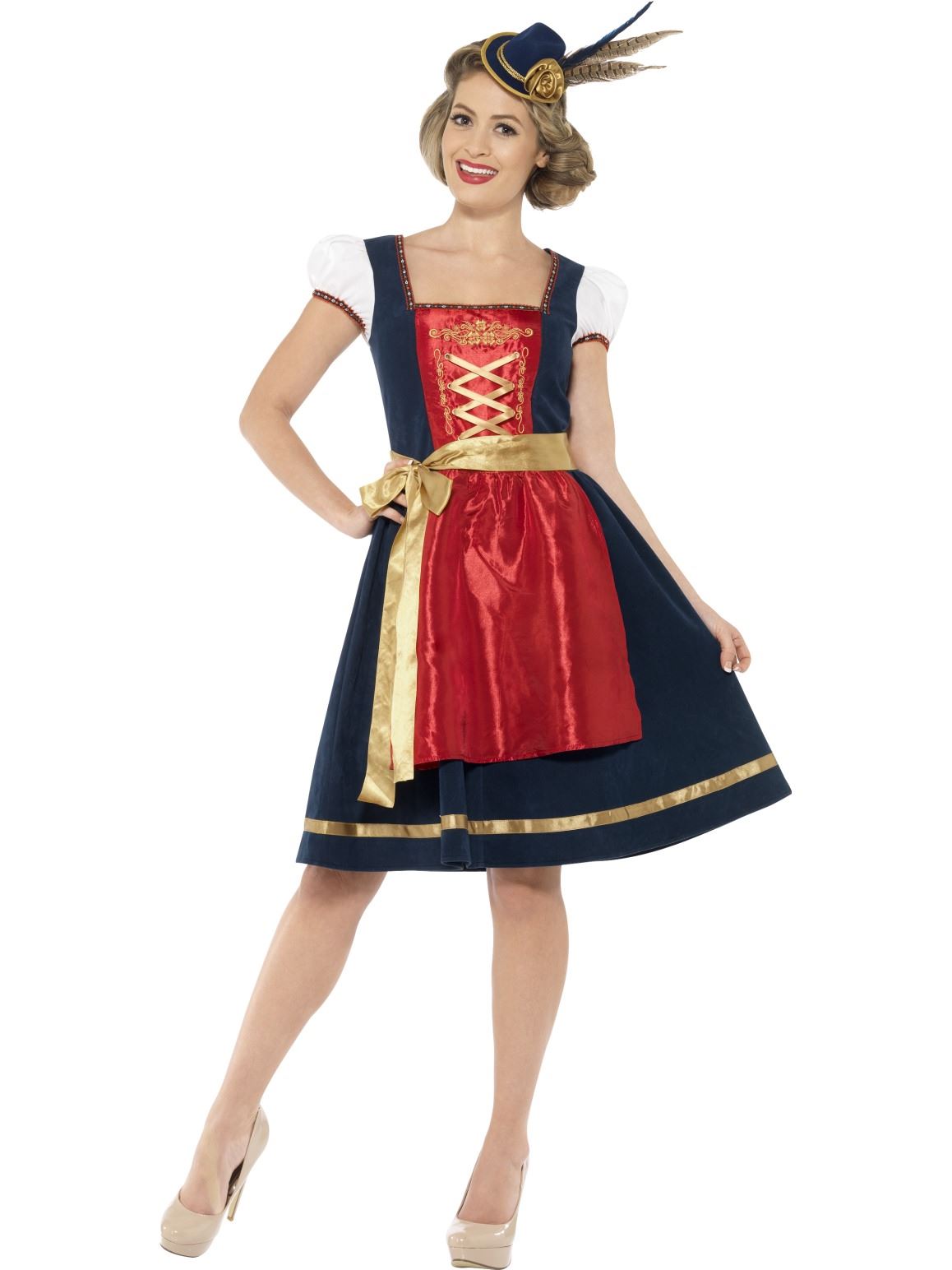 German Bavarian Dress Womens Claudia Dirndl Traditional