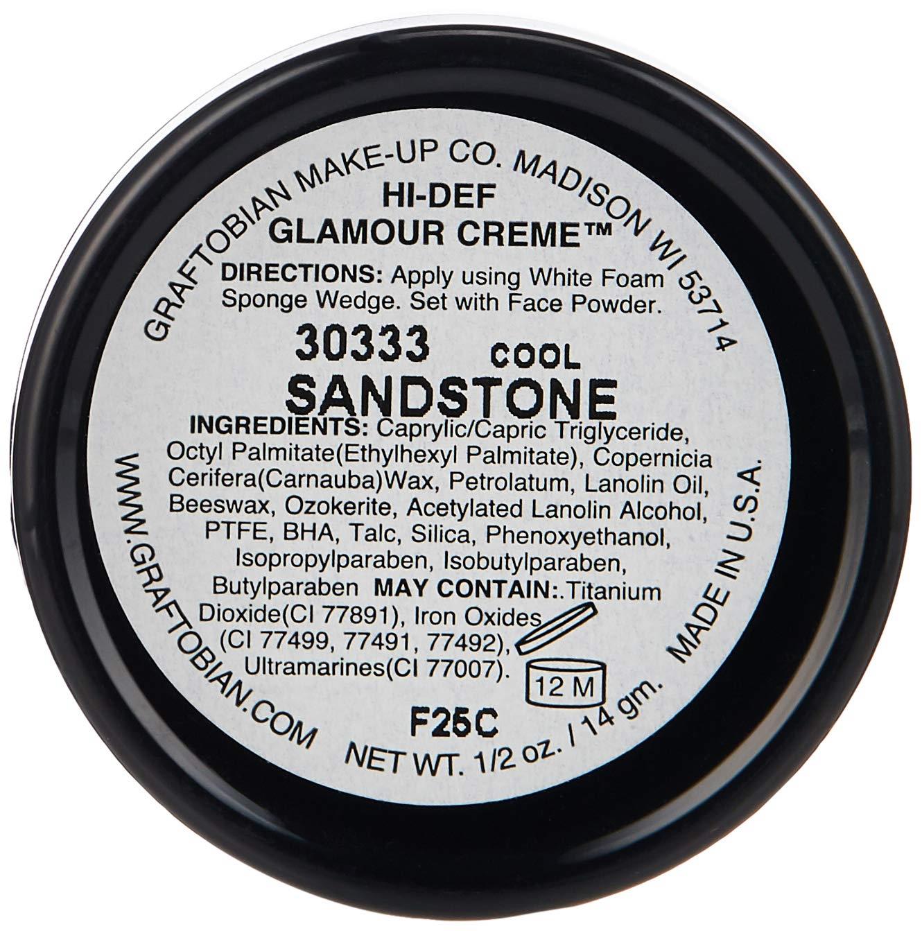 Graftobian Face Foundation Glamour Crème™ Ultra HD Professional Makeup 0.5oz 14g - Picture 85 of 135