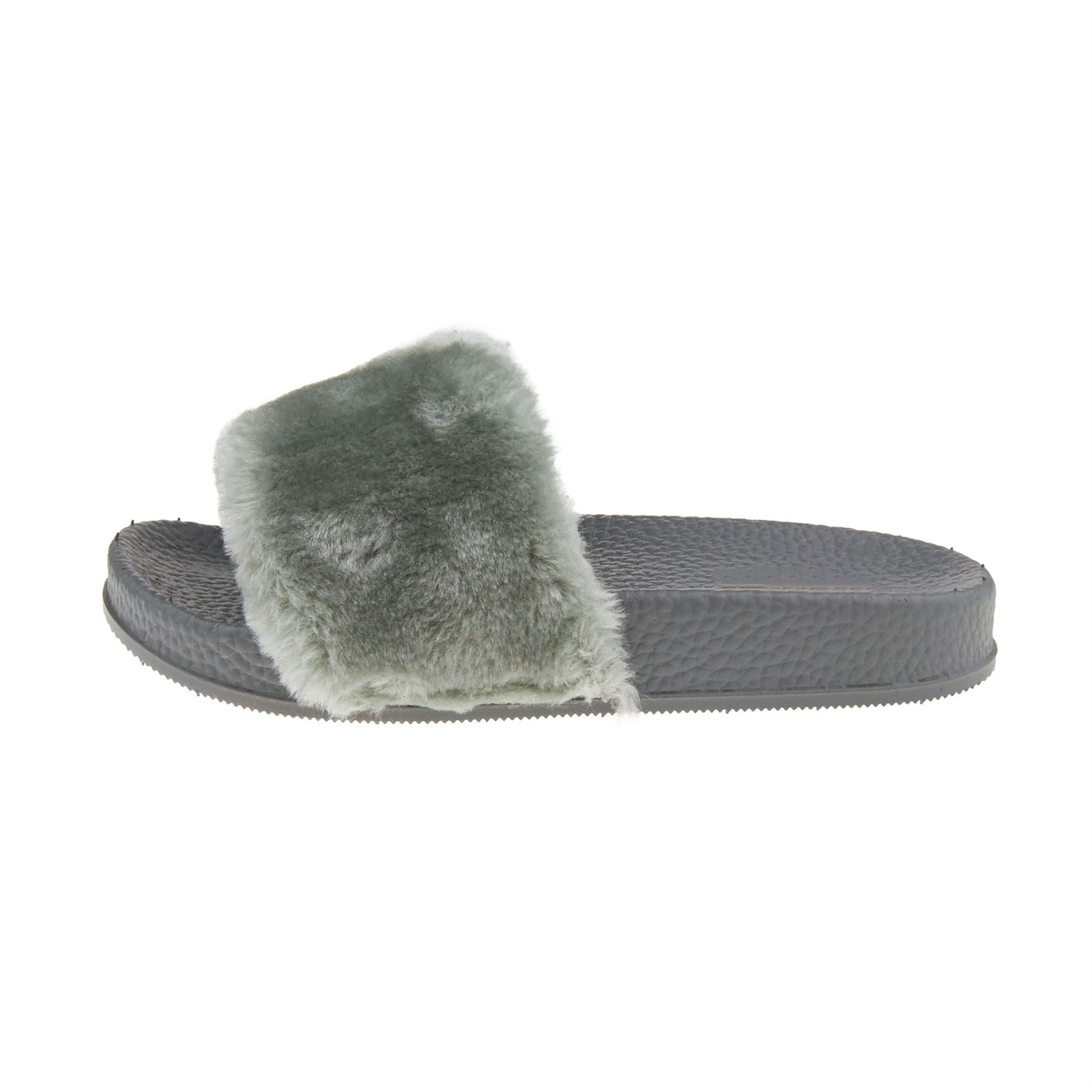 fur sliders amazon