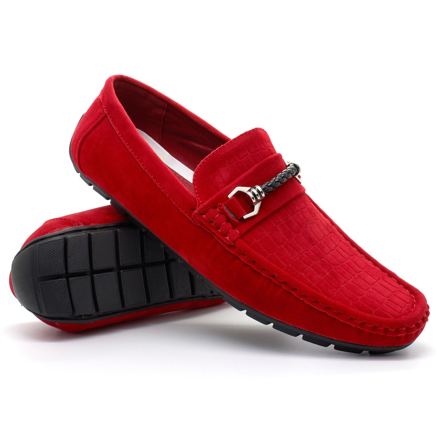 New Mens Casual Loafers Designer Tassel Slip On Shoes Boat