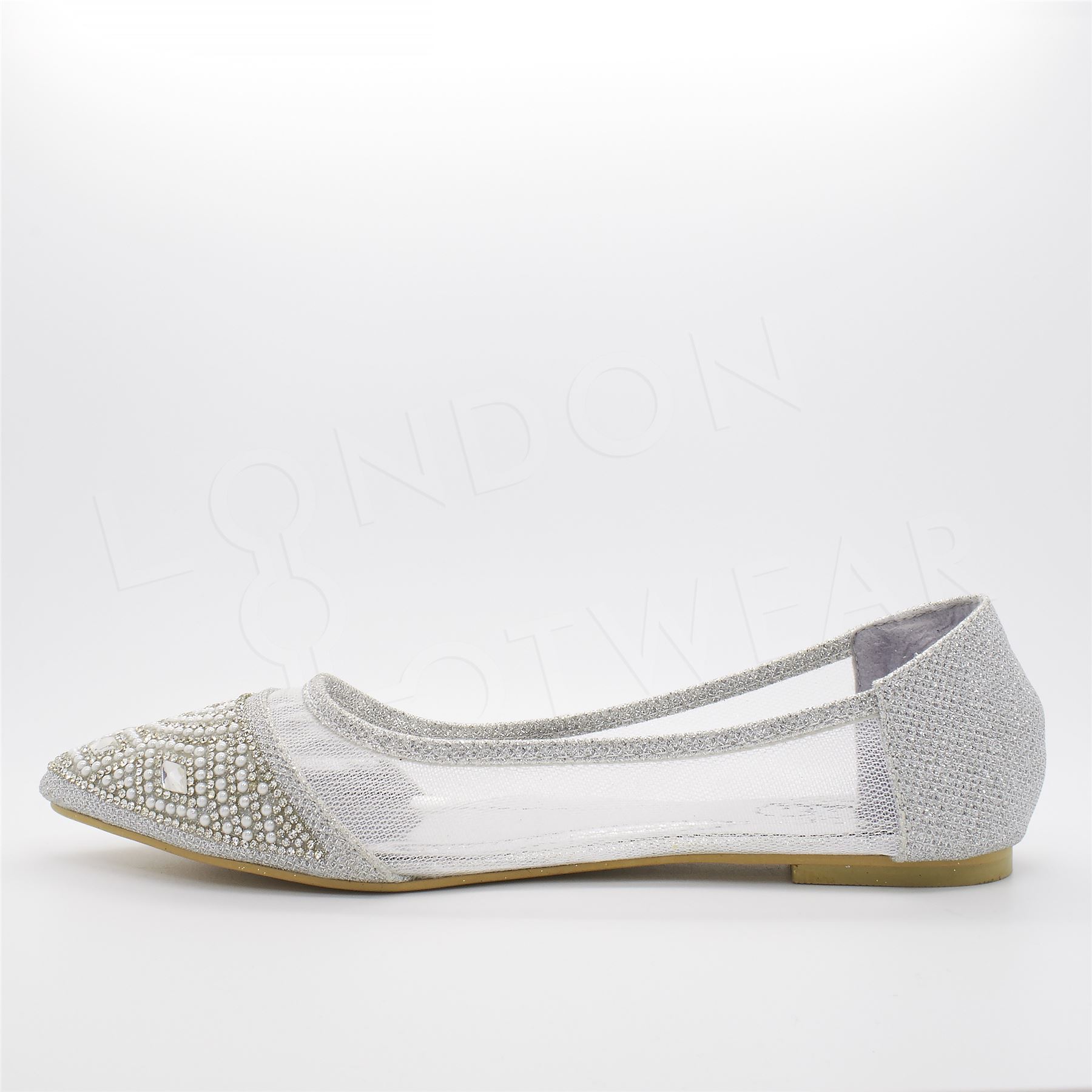 diamante pumps ladies