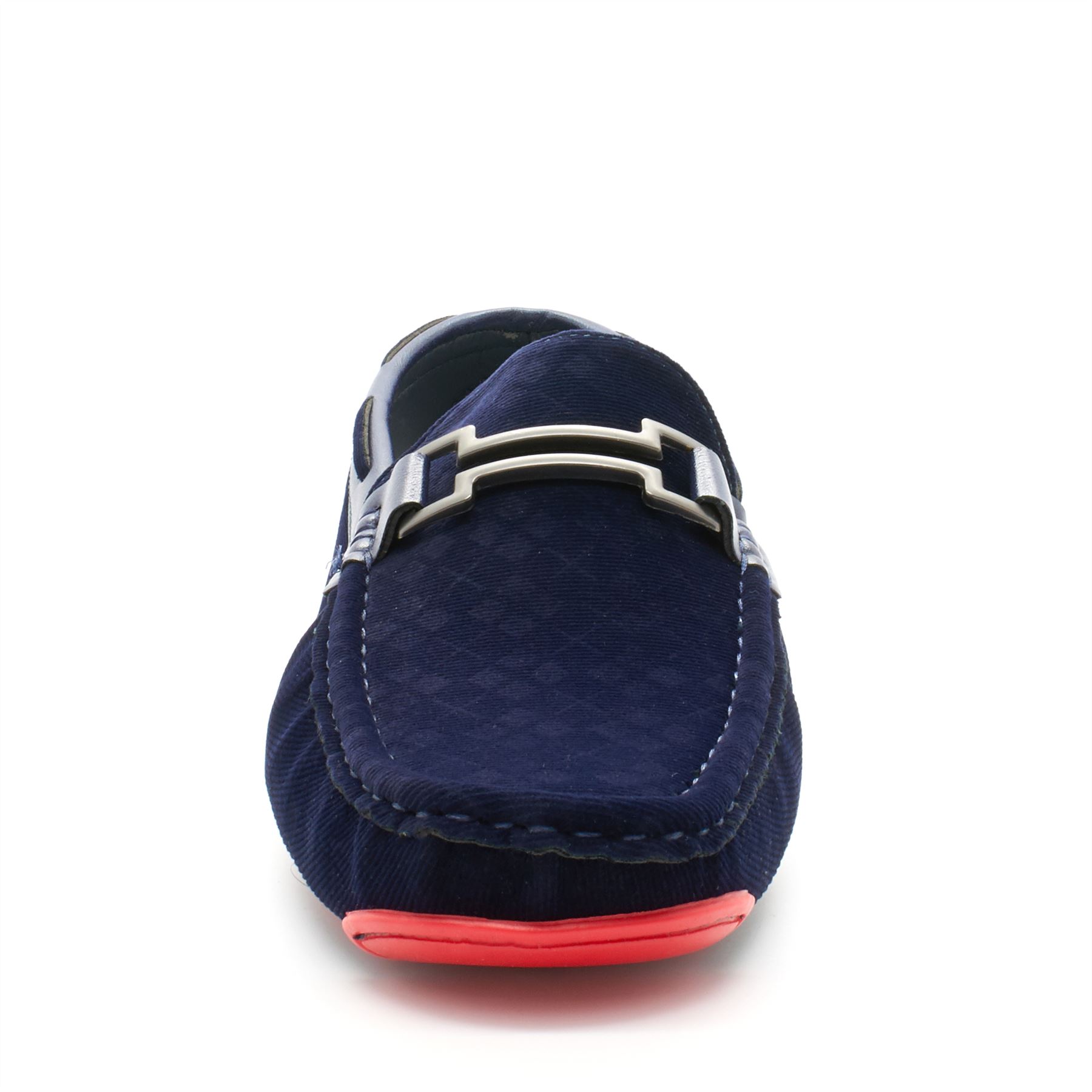 New Mens Faux Suede Casual Loafers Italian Slip On Driving Shoes Moccasins UK