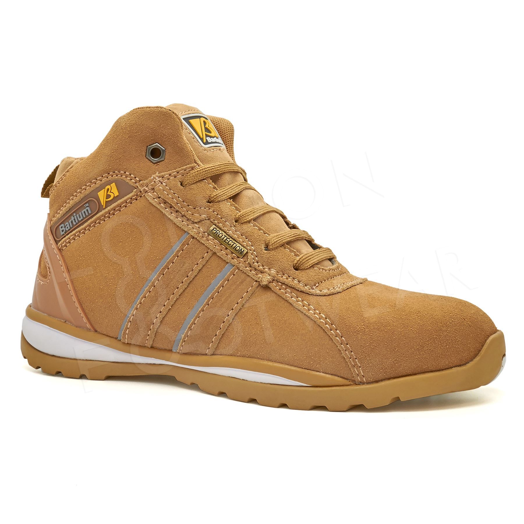 New Mens Safety Ankle Boots Trainers Steel Toe Cap Hiker Work Shoes