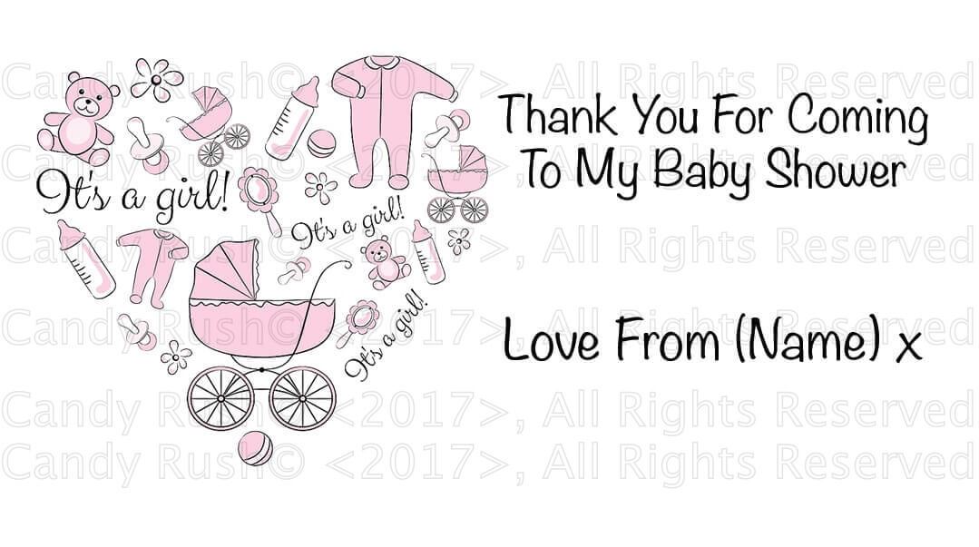 personalised birthday party stickers labels thank you for coming to