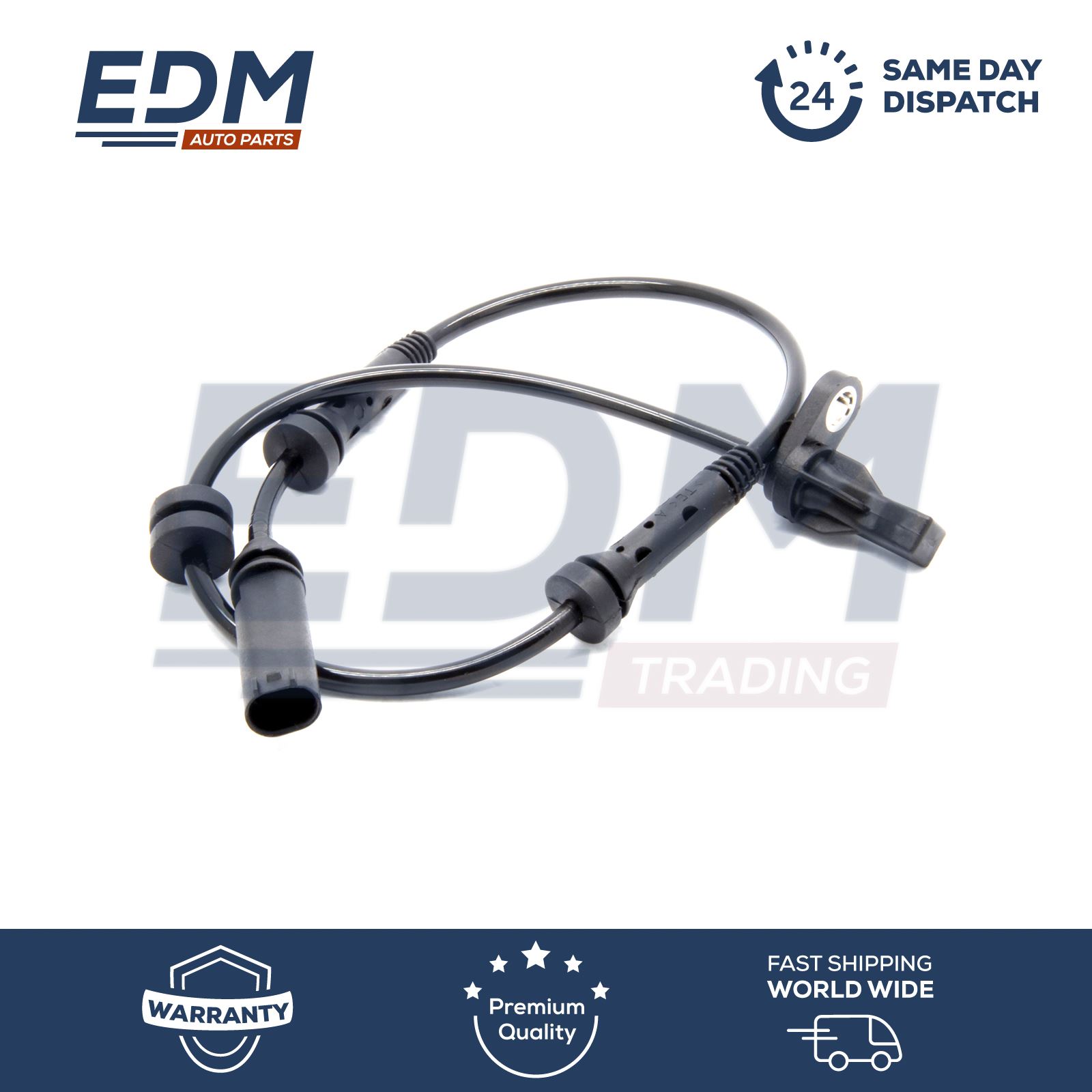 Olivia/&Oliver 2pcs Front ABS Wheel Speed Sensor For BMW Left Right 34526791223 F20 F22 F30 F32 F33 F34