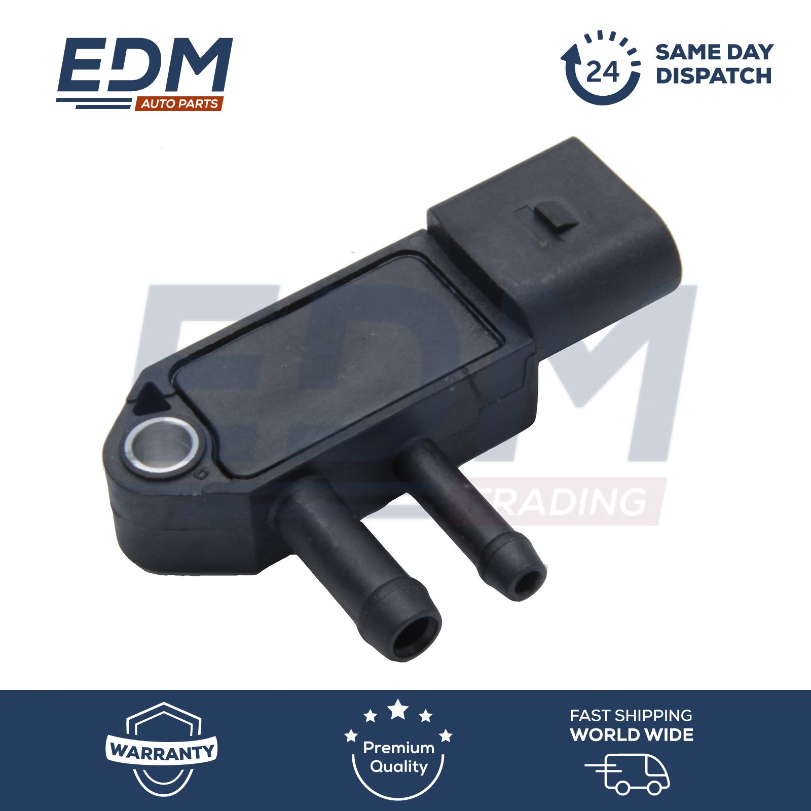 Differential Pressure Sensor Diesel Particulate Filter for Audi VW Replace OE# 076906051A 076906051B 076906051C