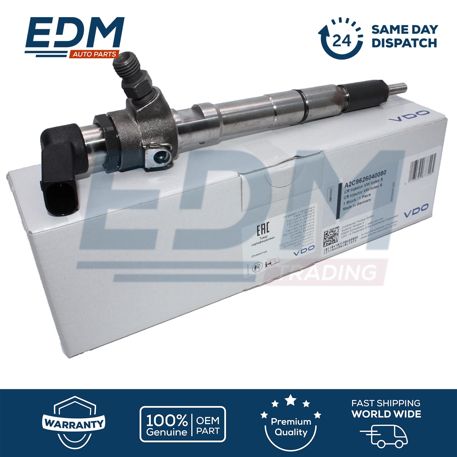 VW Caddy / Beetle 1.6TDI Diesel Injector 03L130277B 03L130277S