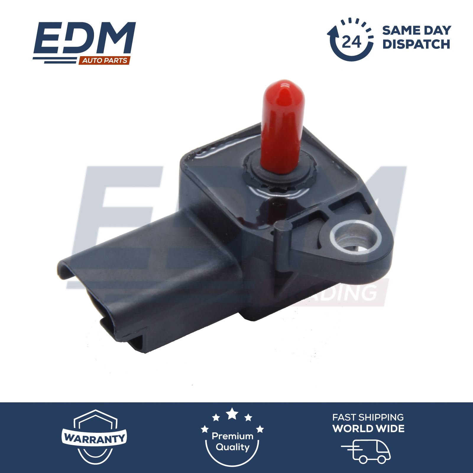 MAP MANIFOLD PRESSURE SENSOR FOR FIAT DOBLO CARGO 223 1.9 JTD DIESEL 2001-2010