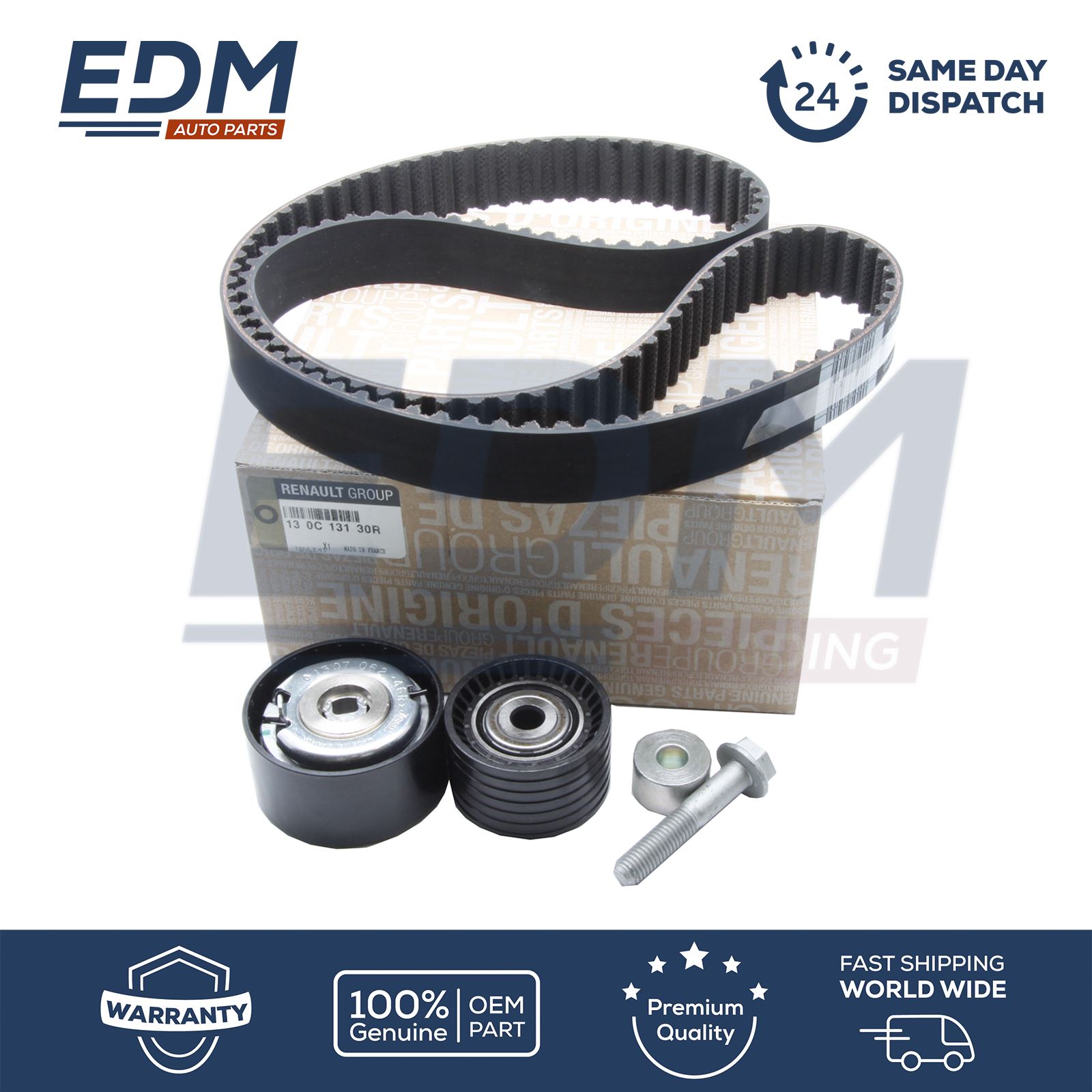 Renault Timing Cam Belt Kit Laguna Megane Vel Saties 1.8/2.0 16V