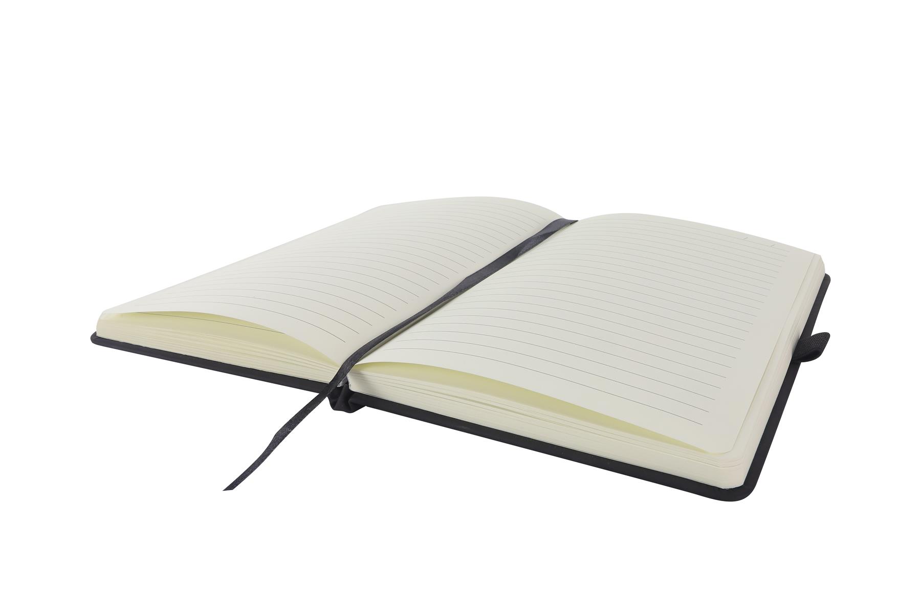 2x A5 Hardback Lined Notebook Ruled Notepad Notes Diary Journal Premium 240 Page - Picture 3 of 7