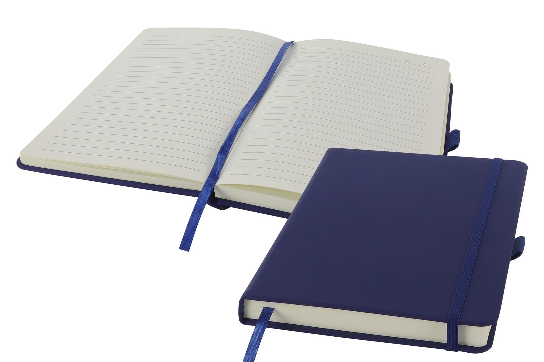 2x A5 Hardback Lined Notebook Ruled Notepad Notes Diary Journal Premium 240 Page - Picture 4 of 7