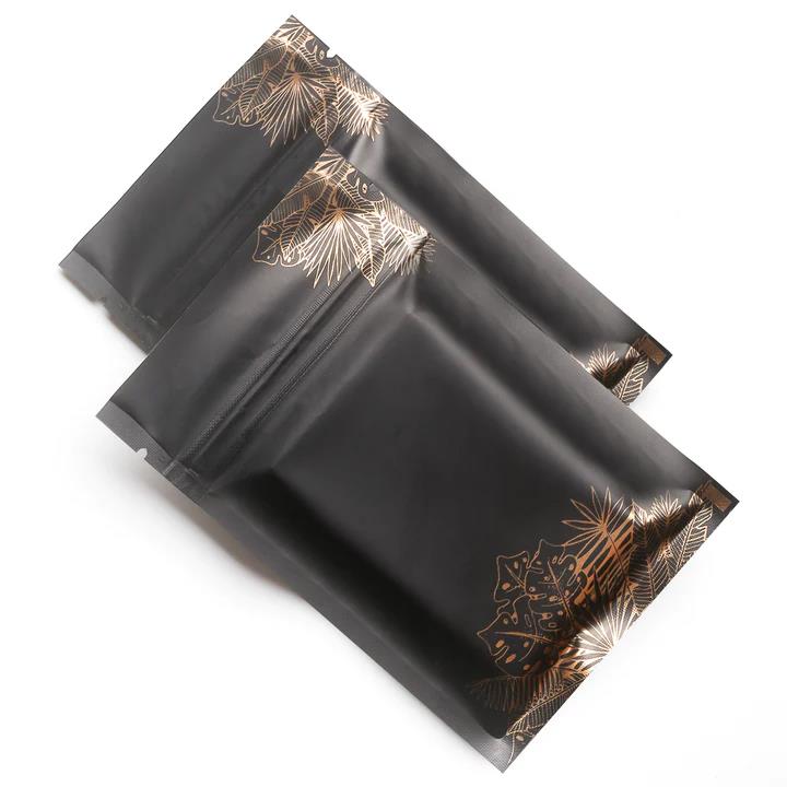 BORSE CON CERNIERA MYLAR IN ALLUMINIO STAMPATE FLOREALI PER VENDITA AL DETTAGLIO/CONFEZIONE REGALO 100 PZ - Foto 2 di 39