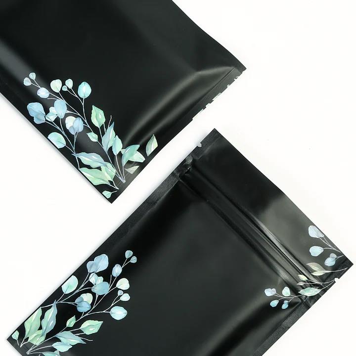 BORSE CON CERNIERA MYLAR IN ALLUMINIO STAMPATE FLOREALI PER VENDITA AL DETTAGLIO/CONFEZIONE REGALO 100 PZ - Foto 11 di 39