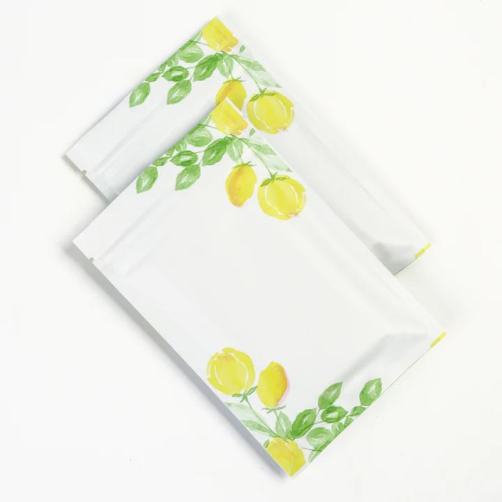 BORSE CON CERNIERA MYLAR IN ALLUMINIO STAMPATE FLOREALI PER VENDITA AL DETTAGLIO/CONFEZIONE REGALO 100 PZ - Foto 37 di 39