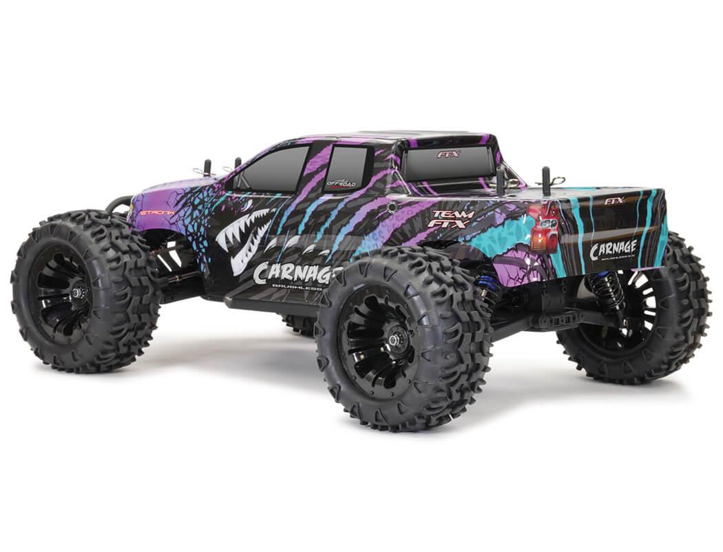 オフロードRCカー FTX 5539 Carnage 2.0 Brushless Truck 4WD RTR 1:10 RC Car | eBay