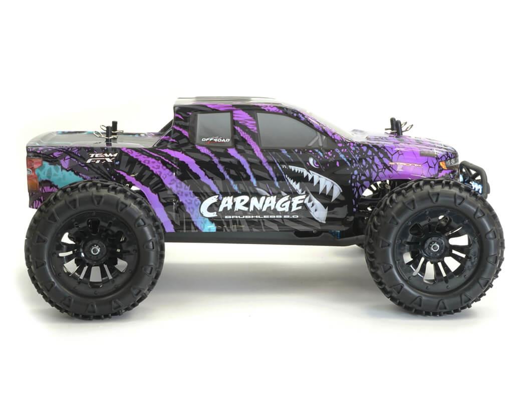 FTX 5539 Carnage 2.0 Brushless Truck 4WD RTR 1:10 RC Car | eBay