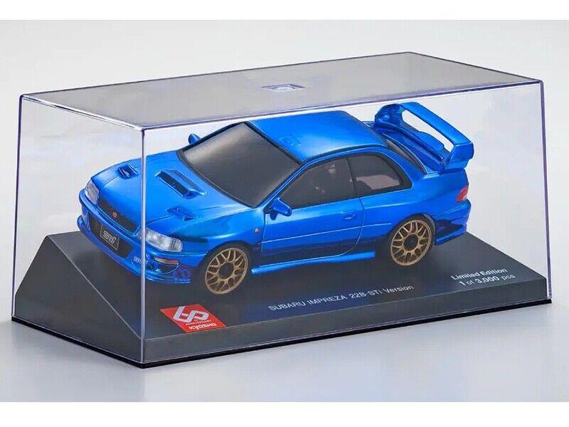 Kyosho MZP457CBL Autoscale Mini-Z Subaru Impreza 60th Anniversary
