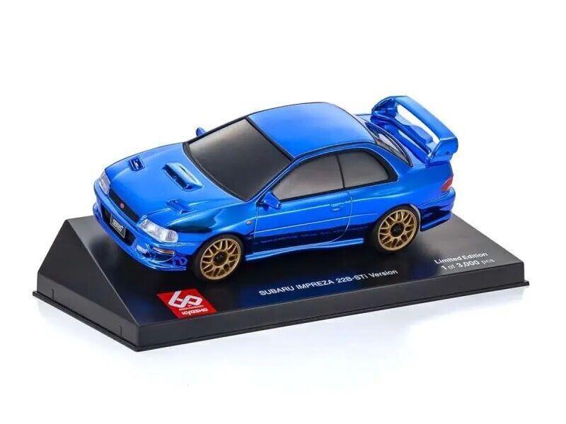 Kyosho MZP457CBL Autoscale Mini-Z Subaru Impreza 60th Anniversary