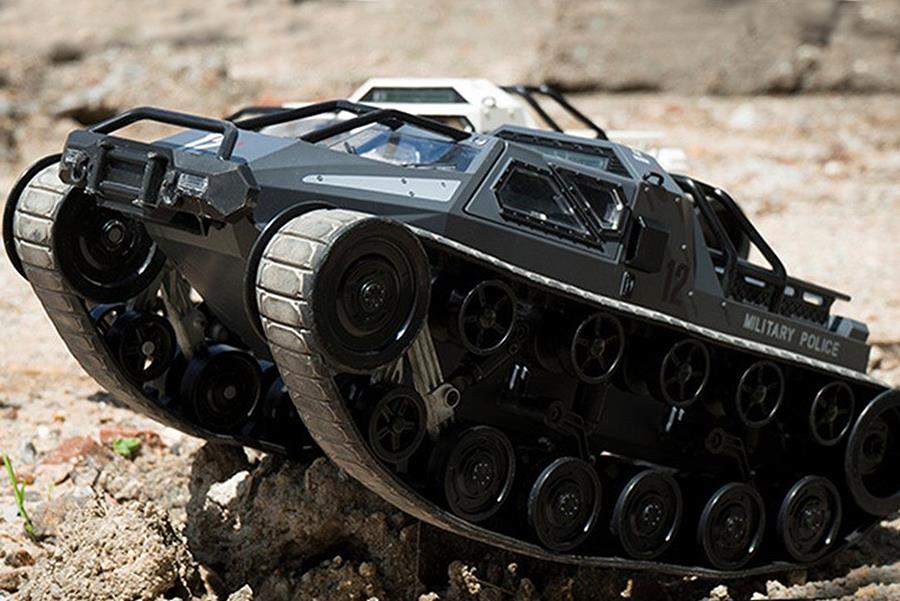 1/6 12インチ U.S Military Vehicle 1:12 Scale Army Green 6WD RC Military Truck - Off-Road