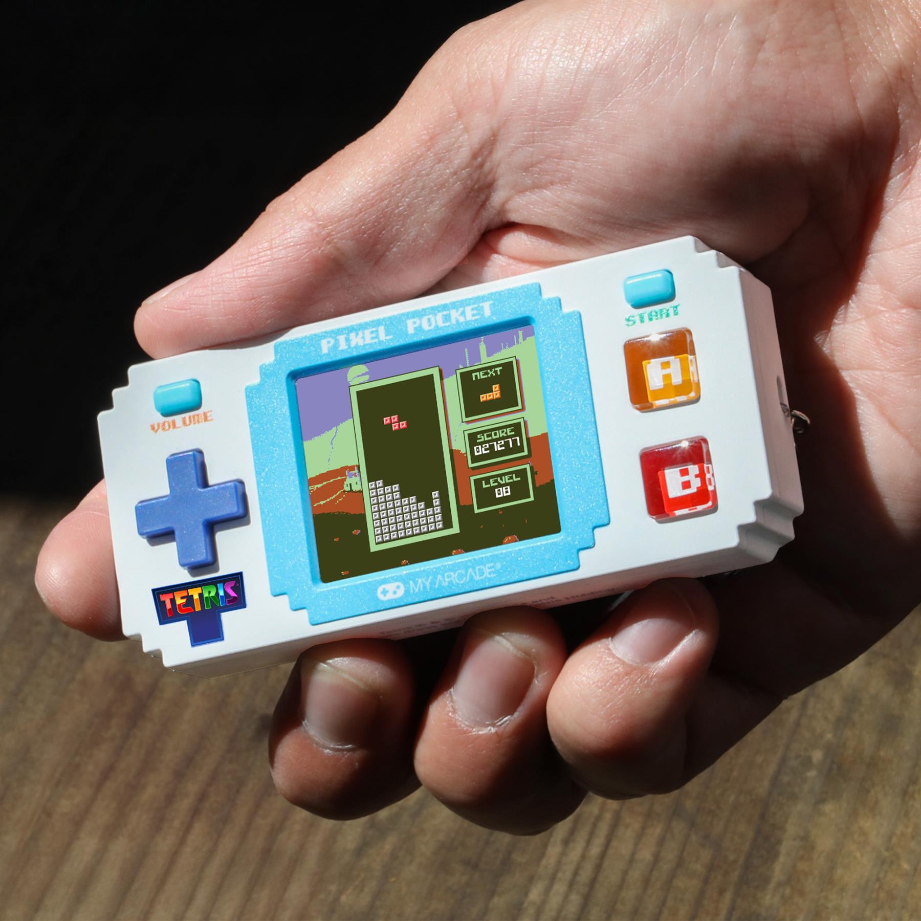My Arcade 7083 Tetris Pixel Pocket Mini Portable Gamer System | eBay
