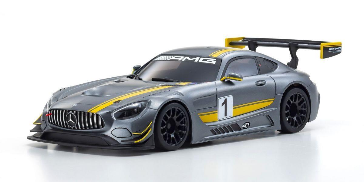 Kyosho MINI-Z RWD Series Ready Set Mercedes AMG GT3 Grey