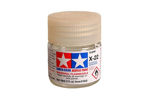 Tamiya Acrylfarbe X1 bis X35 10ml Farbgläser. - Bild 22 von 34