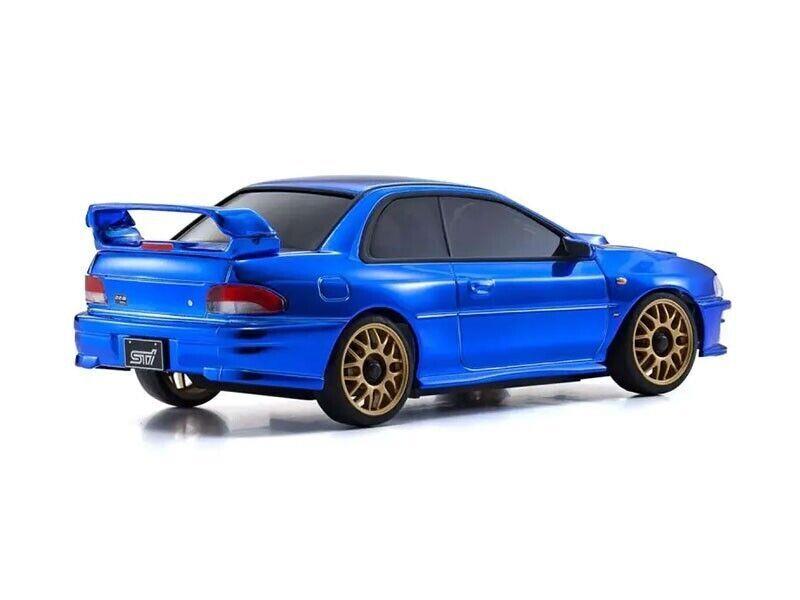 Kyosho MZP457CBL Autoscale Mini-Z Subaru Impreza 60th Anniversary