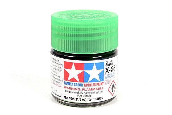 Tamiya Acrylfarbe X1 bis X35 10ml Farbgläser. - Bild 25 von 34