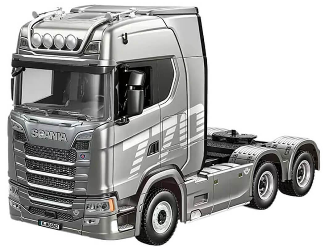 HUINA 1501S SCANIA 770S RC HAULAGE TRUCK RTR - SILVER 1:18 Scale