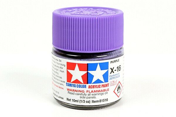 Tamiya Acrylfarbe X1 bis X35 10ml Farbgläser. - Bild 17 von 34