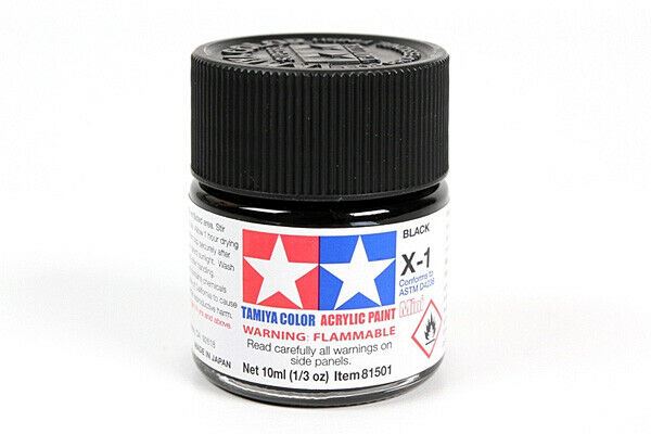 Tamiya Acrylfarbe X1 bis X35 10ml Farbgläser. - Bild 2 von 34