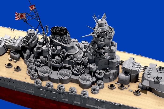 EP Model 1/350 Scale IJN Yamato Wooden Deck For Tamiya 78025 Kit (Advanced Skill)