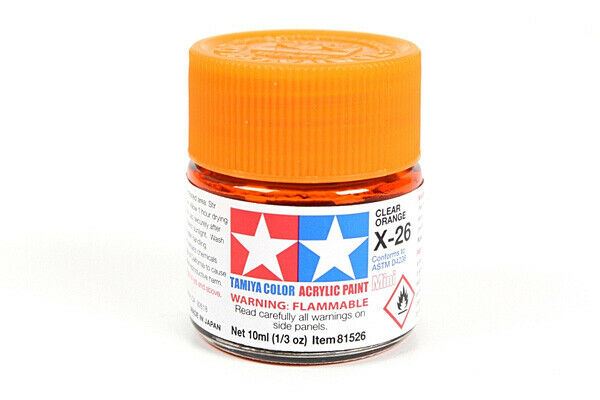 Tamiya Acrylfarbe X1 bis X35 10ml Farbgläser. - Bild 26 von 34