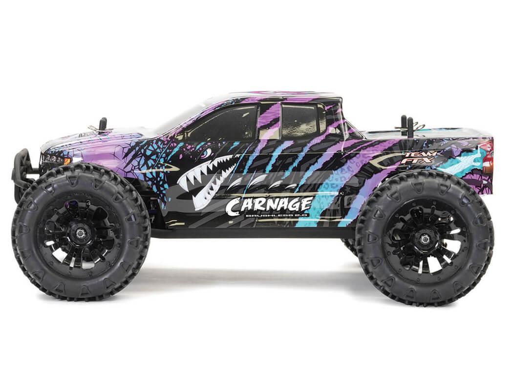 RCカー FTX 5539 Carnage 2.0 Brushless Truck 4WD RTR 1:10 RC Car | eBay