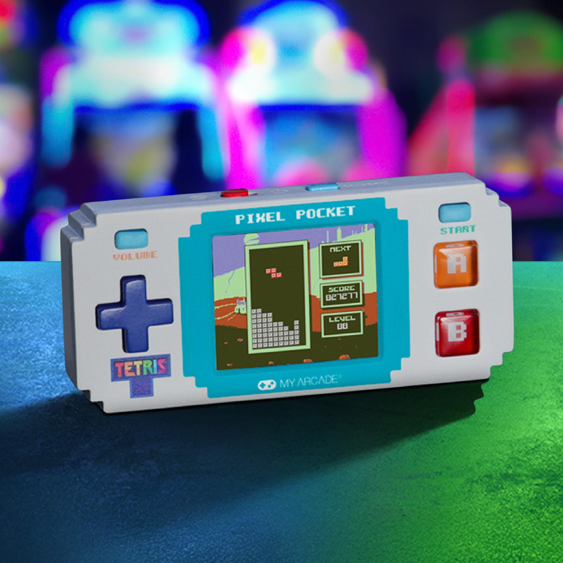My Arcade 7083 Tetris Pixel Pocket Mini Portable Gamer System | eBay