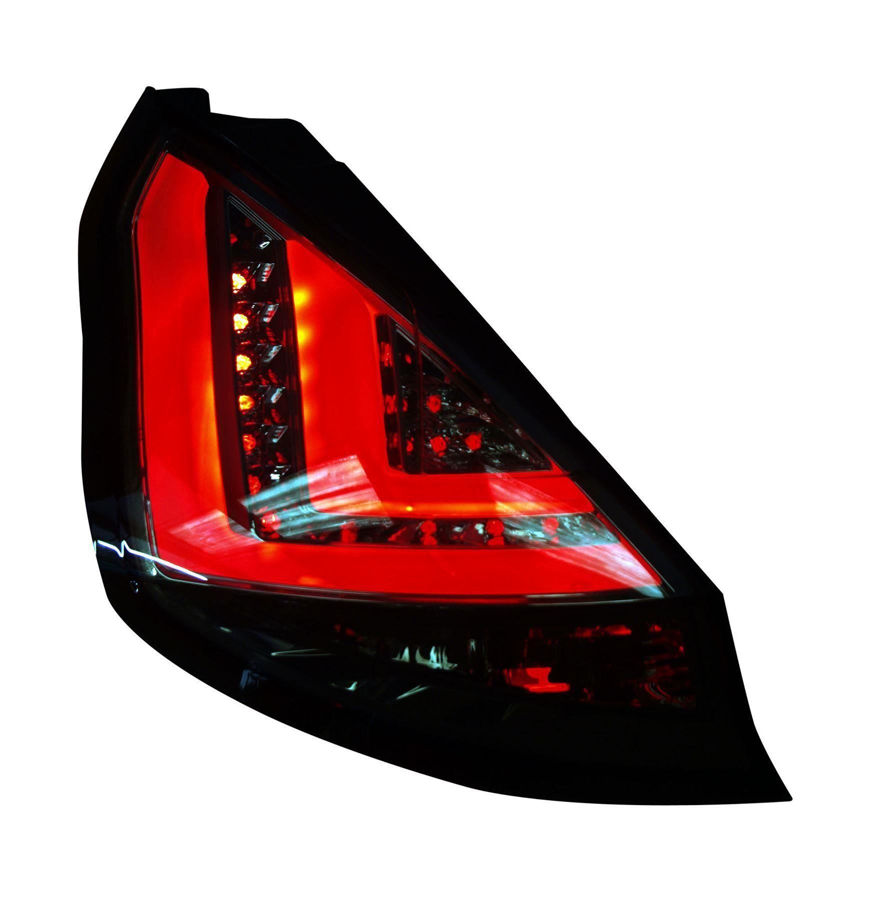 FORD FIESTA MK7 Pre Facelift (20092012) SMOKED LED LIGHT BAR REAR TAIL LIGHTS 5056019707855 eBay