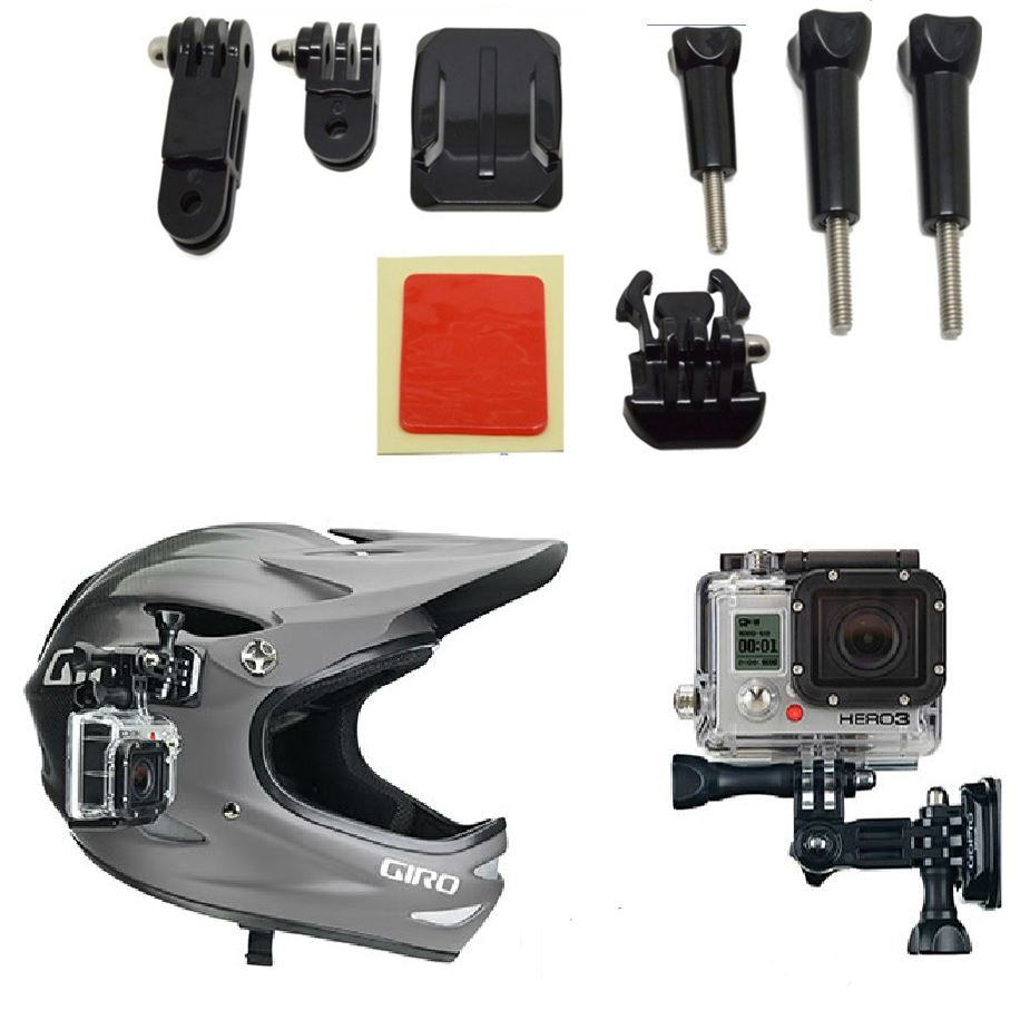 Ensemble De montage De Casque pour GoPro Hero 1 2 3 et 4 3