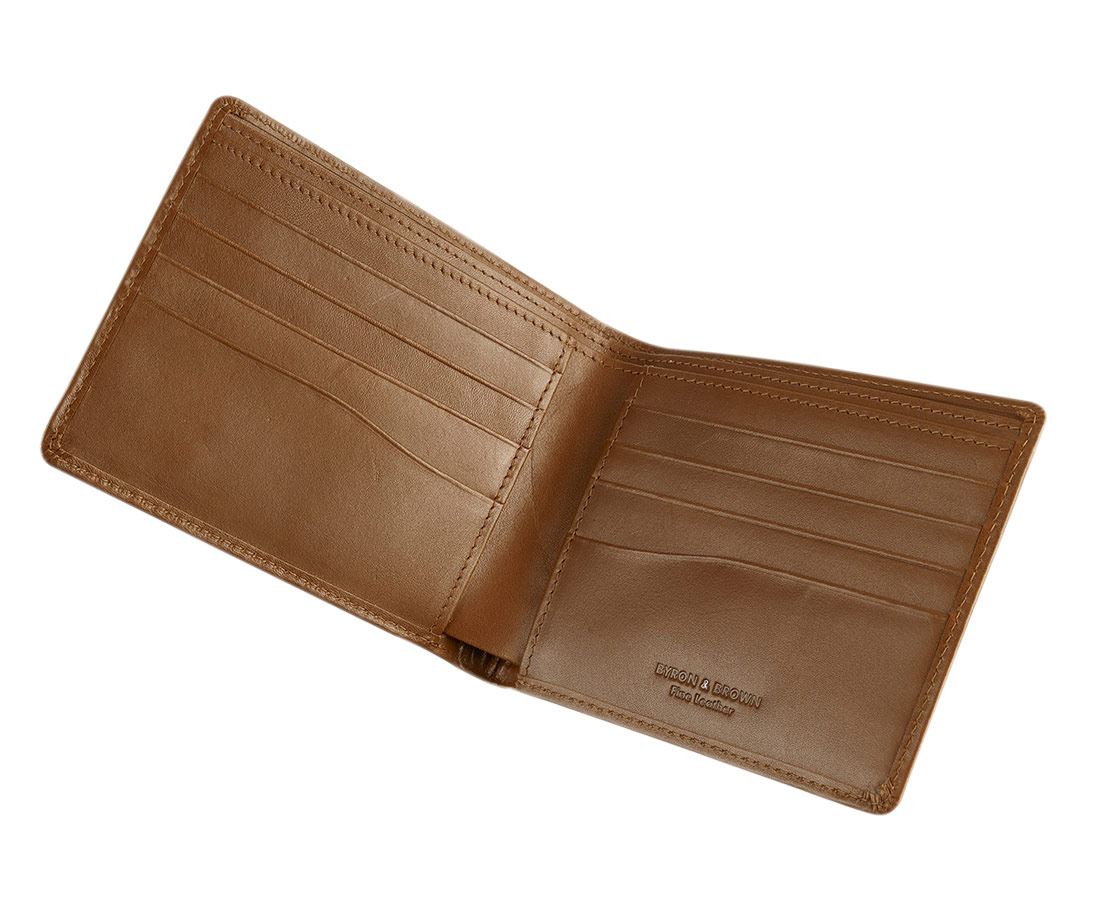 Byron & Brown - Gentleman's 8 Card Wallet - Italian Leather-Gift